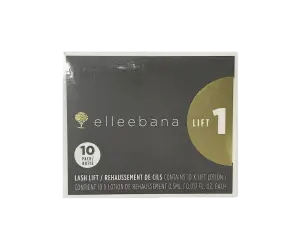 10 kappaleen täyttöpakkaus Elleebana One Shot -lifting lotion:ia. Elleebana One Shot on täydellinen tuote kauniisiin kestotaivutuksiin!