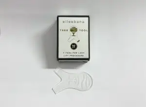 Elleebana Tree Tool on monikäyttöinen Y-työkalu lash liftiin. Erottele ripset, asettele ne tarkasti muotille ja valitse helposti oikean kokoinen muotti.